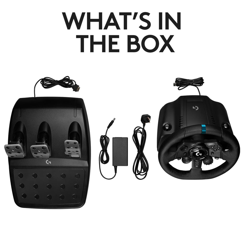 Logitech G923 TRUEFORCE Racing Wheel and Pedals for Playstation & PC