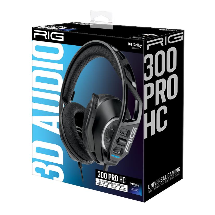RIG 300 Pro HC Dolby ATMOS Gaming Headset for PC (Black)