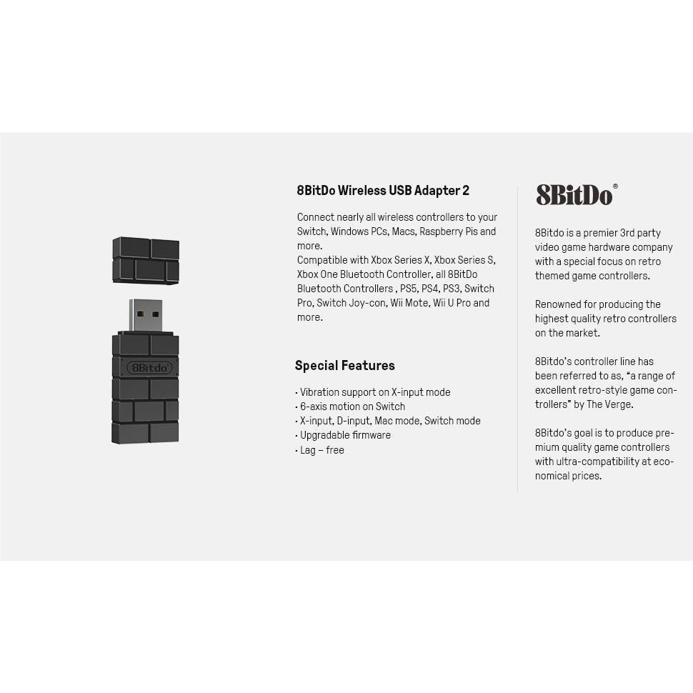 8BitDo USB Wireless Adapter 2