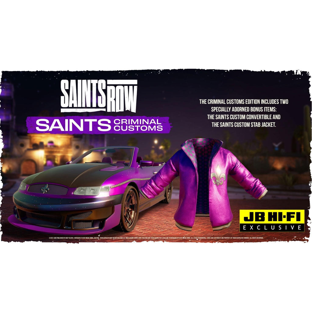 Saints Row Criminal Customs Edition