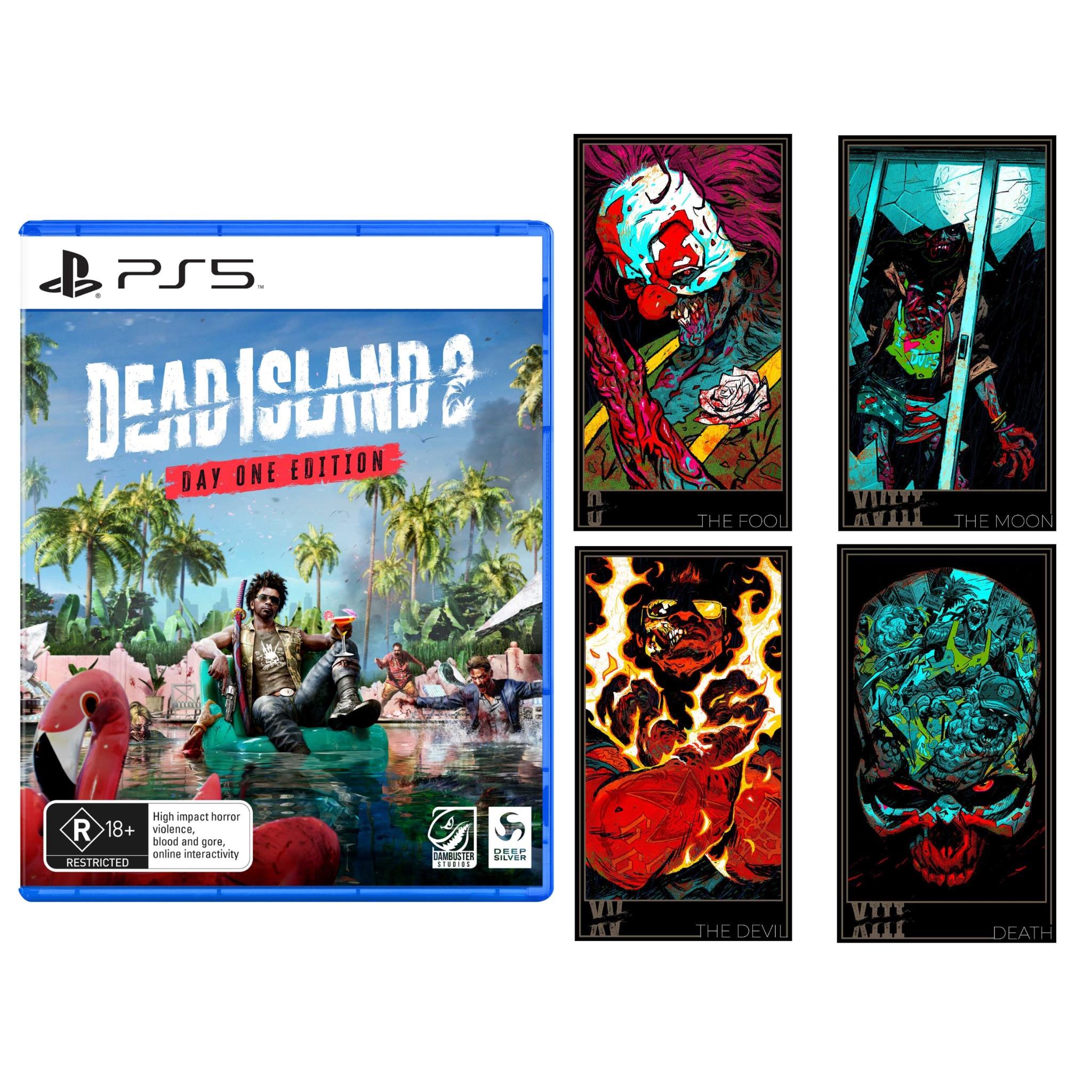 Dead Island 2 Day One Edition with Bonus Zombie Tarot Cards