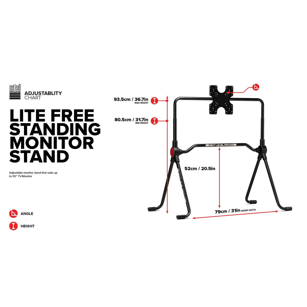 Next Level Racing Lite Free Standing Monitor Stand