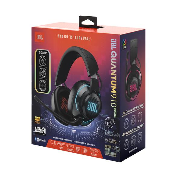JBL Quantum 910 Wireless Over-Ear Performance Gaming Headset (Black)