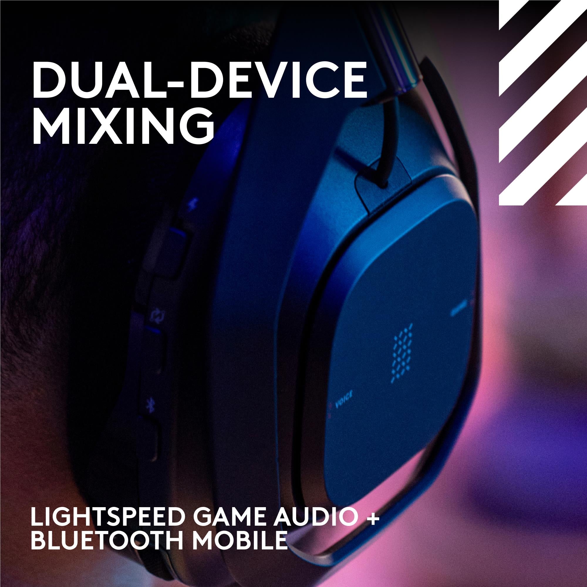 Logitech G Astro A50 X LIGHTSPEED Wireless Gaming Headset + Base Station (Black)