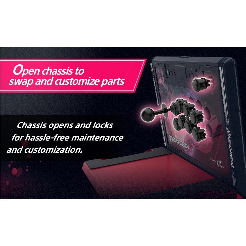 Hori Fighting Stick Alpha Tekken 8 Edition for PlayStation 5