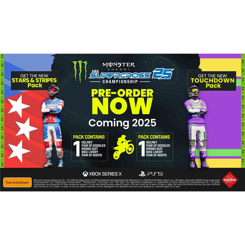 Monster Energy Supercross 25 - The Official Videogame Day One Edition
