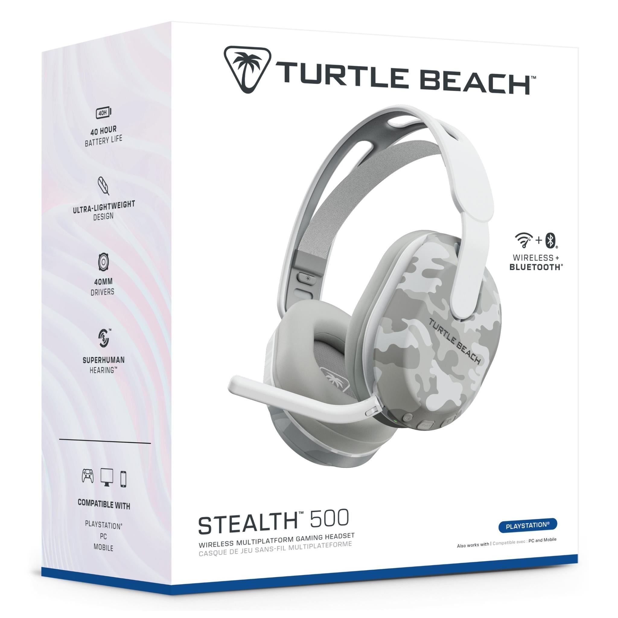 Turtle Beach Stealth 500P Wireless Gaming Headset Arctic Camo