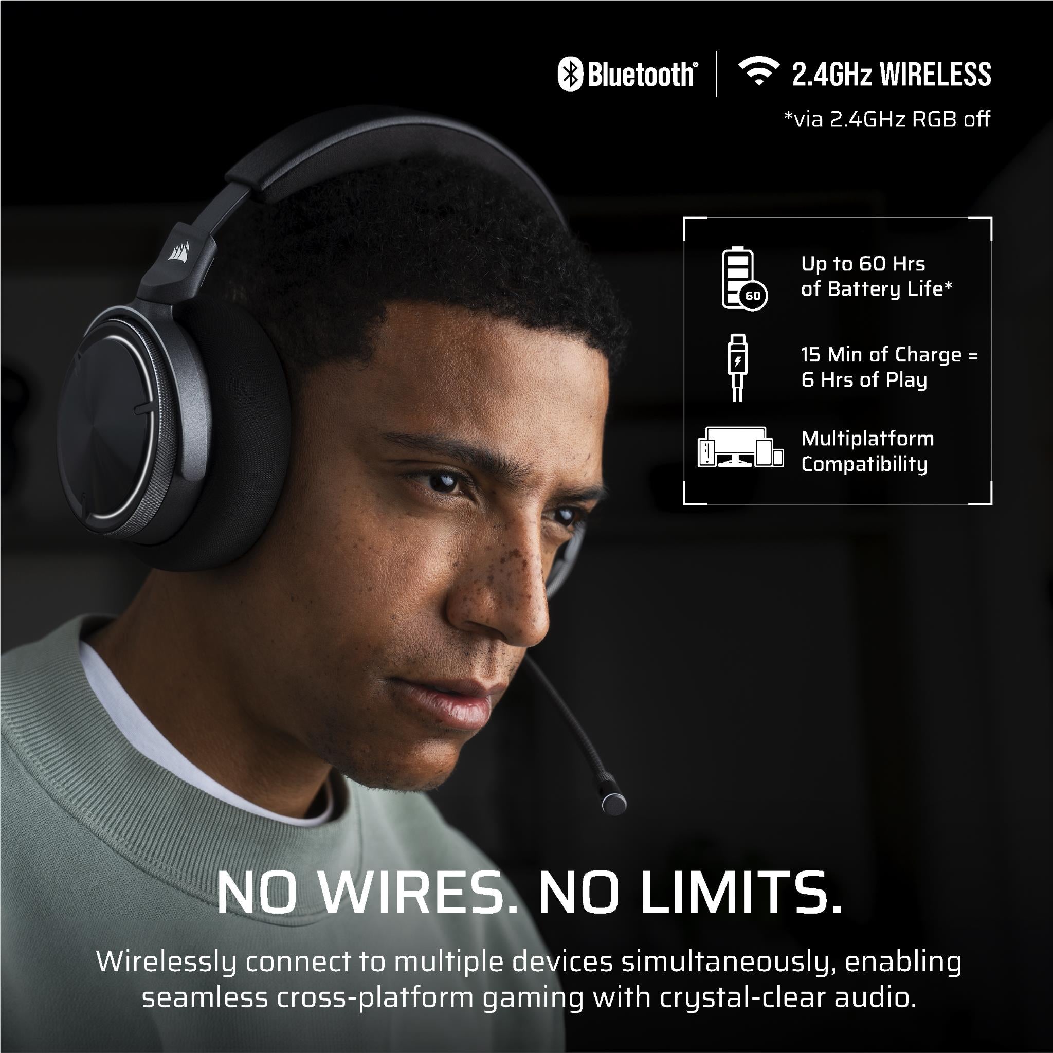Corsair VIRTUOSO MAX Wirless Gaming Headset (Carbon)