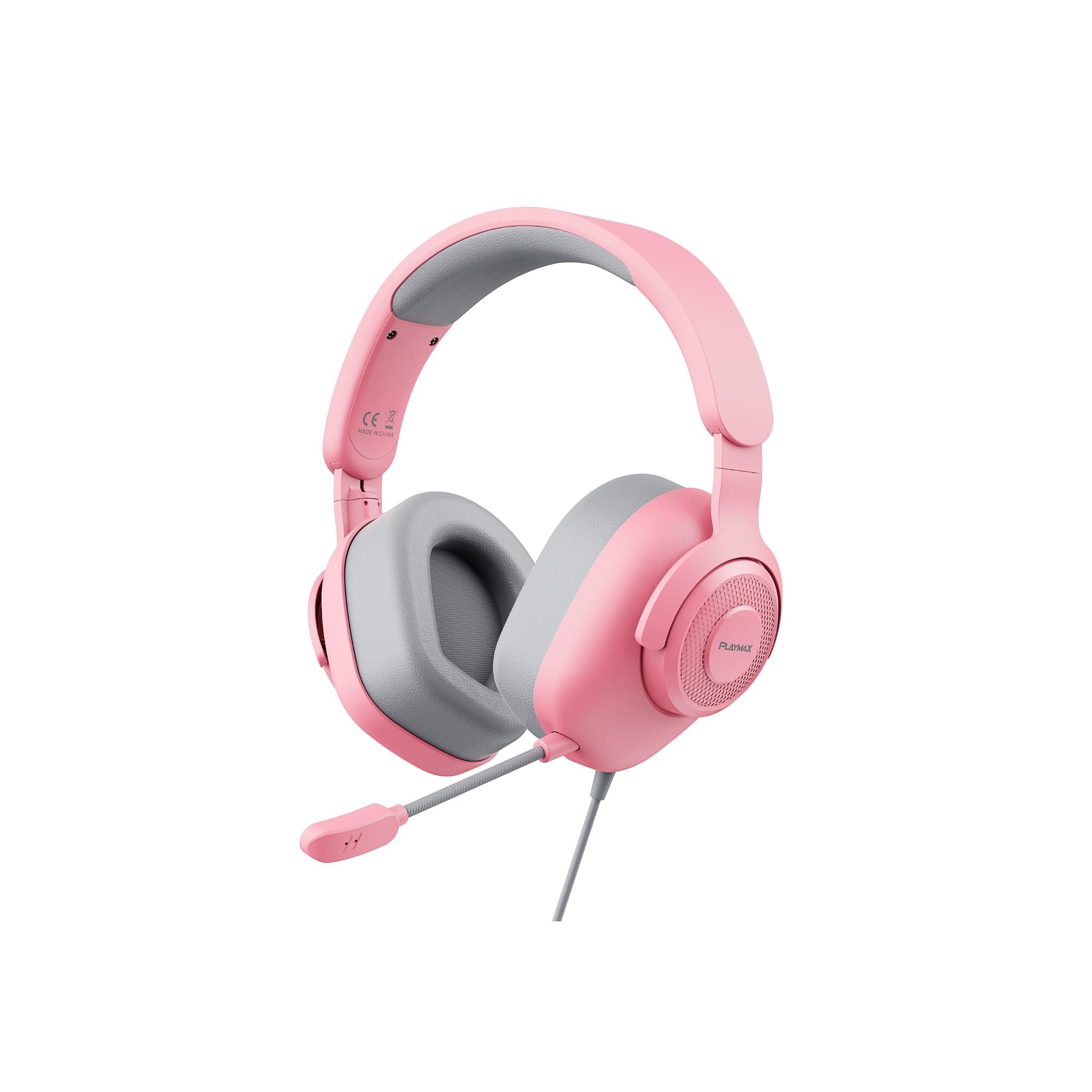 Playmax MX1 Pro Gaming Headset - Pink