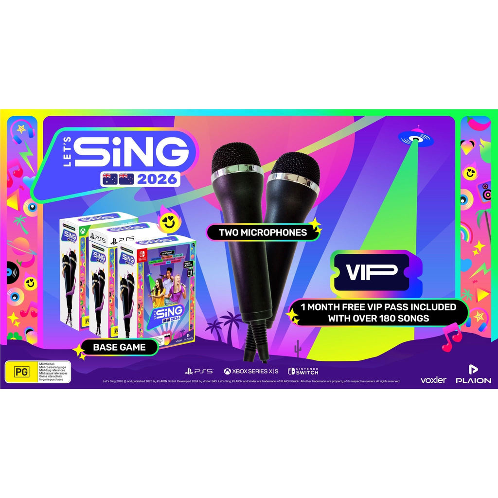 Let's Sing 2026 2 Mic Bundle